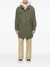 Visvim Six-five Fishtail Parka In Green