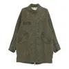 Visvim Six-five Fishtail Parka In Green