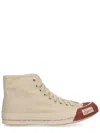 Visvim Skagway High Top Sneakers Rubber Sole In Neutral