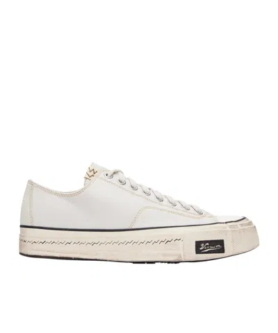 Visvim Skagway Lo G.patten Low-top Casual Sneakers In White