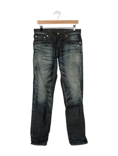Pre-owned Visvim Skinny Jeans In Blue