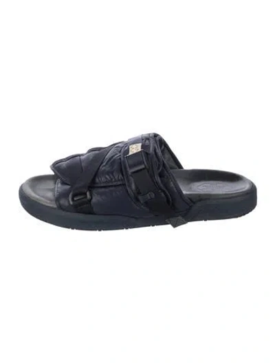 Pre-owned Visvim Slides In Blue