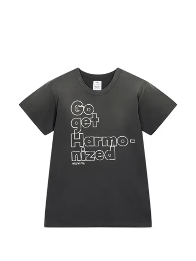 Visvim Slogan-print T-shirt In 灰色