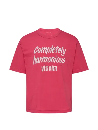 VISVIM SLOGAN-PRINT T-SHIRT