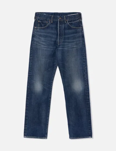 Visvim Social Sculpture 00 Damaged-40 In Blue