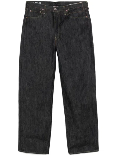 Visvim Social Sculpture 01 Jeans In Blau