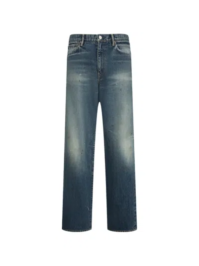 Visvim Social Sculpture 03 Wide-leg Jeans In Multi