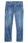 Visvim Social Sculpture 11 Distressed Jeans In Blue