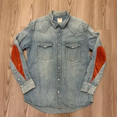 Pre-owned Visvim Social Sculpture Albacore Shirt In Purple