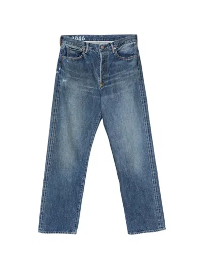 Visvim Social Sculpture Jeans In Blue