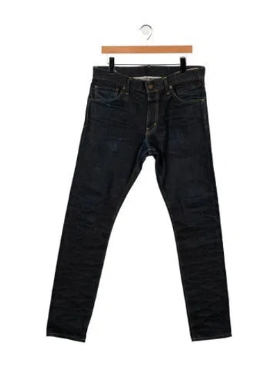 Pre-owned Visvim Social Sculpture Skinny Jeans In Blue