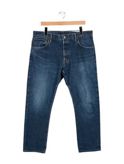 Pre-owned Visvim Social Sculpture Skinny Jeans In Blue