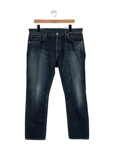 Pre-owned Visvim Social Sculpture Straight-leg Jeans In Blue