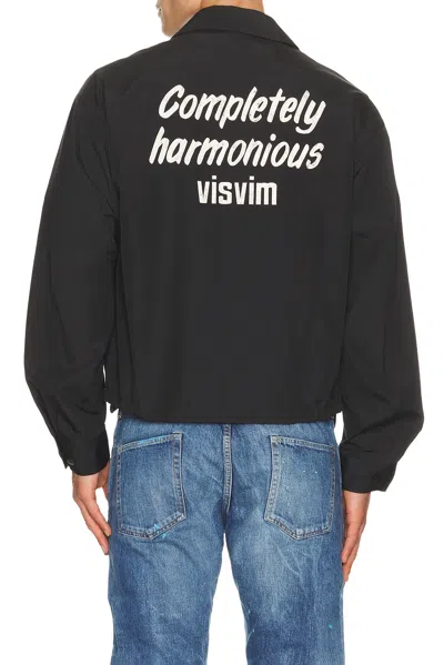 Visvim Somer Swing Bomber Jacket In Black