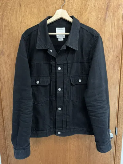 Pre-owned Visvim Ss 101 Jkt Cmyk Blk In Black
