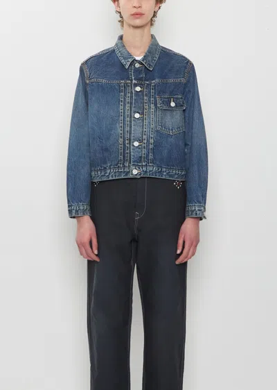 Visvim Ss 102xx Jkt Dmdg-1013 W In Denim