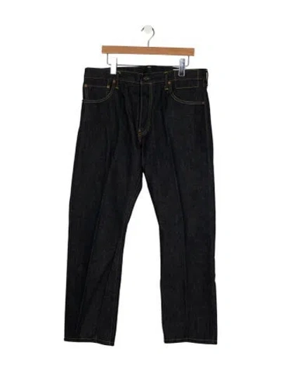 Pre-owned Visvim Straight-leg Jeans In Blue