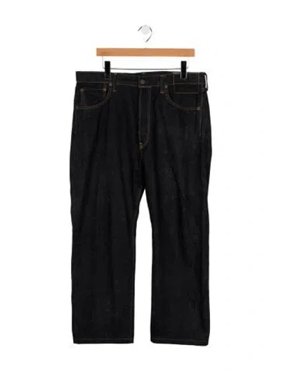 Pre-owned Visvim Straight-leg Jeans In Blue