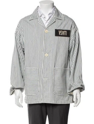 Pre-owned Visvim Striped Jacket In Multicolor
