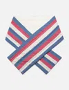 Visvim Stripes Muffler In Blue
