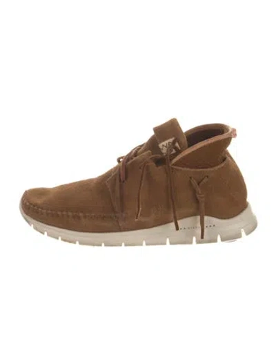 Pre-owned Visvim Suede Athletic Sneakers In Brown
