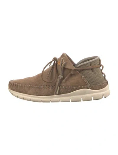 Pre-owned Visvim Suede Sneakers In Brown