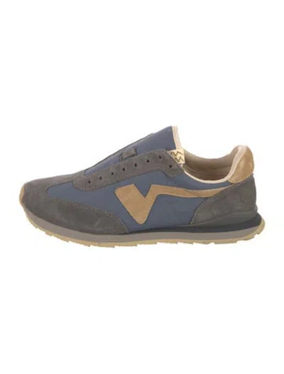 Pre-owned Visvim Suede Sneakers In Multicolor