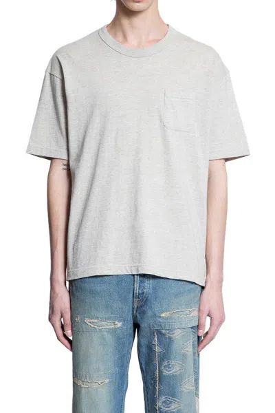 Visvim Gray Ultimate Jumbo T-shirt In Grey