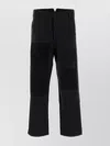 Visvim Tailored Wool Blend Trousers Featuring Pockets In Black