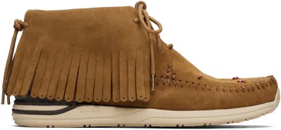 Visvim Tan Fbt Folk Sneakers
