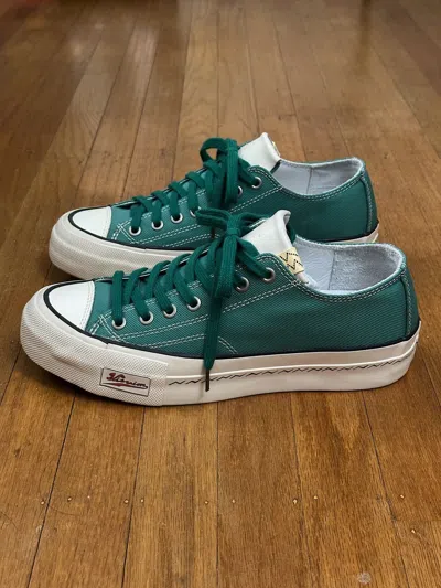 Pre-owned Visvim Teal Green Skagway Lo Patten