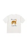 Visvim Tiger Man T-shirt In White