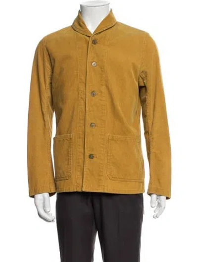 Pre-owned Visvim Trucker Jacket In Yellow
