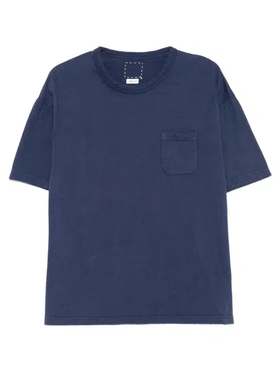 Visvim Jumbo Chest-pocket T-shirt In Blue