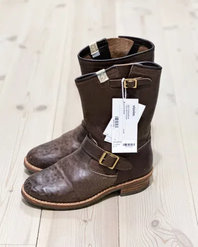 Pre-owned Visvim T.w.o. Boots-folk In Brown
