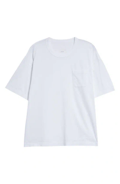 Visvim Ultimate Jumbo Cotton T-shirt In White