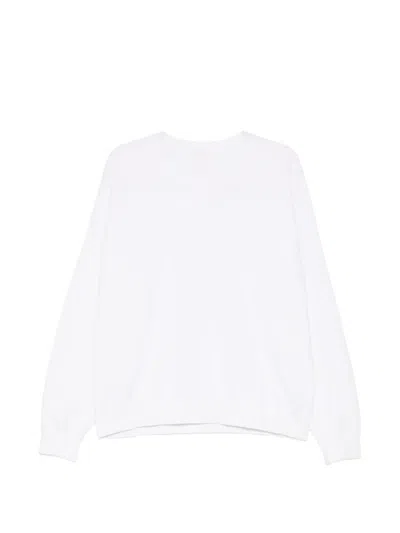 Visvim Ultimate Jumbo Sweater In White