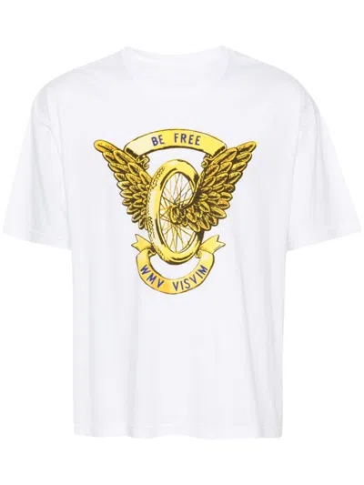 Visvim Ultimate Jumbo T-shirt In White