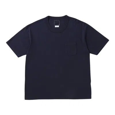 Visvim Ultimate Jumbo Tee In Blue