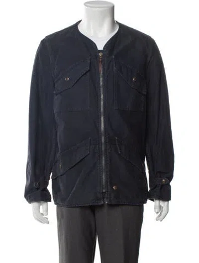 Pre-owned Visvim Utility Jacket In Blue