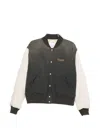 Visvim Varsity Era Down Jacket In Black