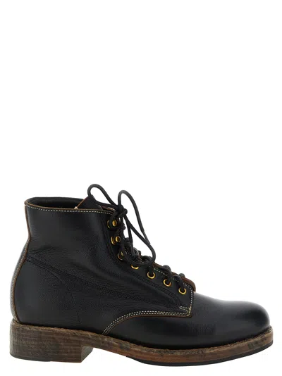Visvim 'virgil' Ankle Boots In Black