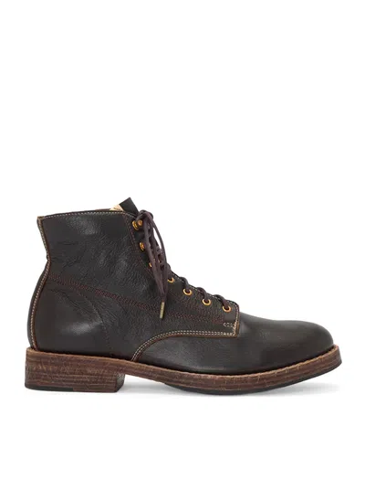 Visvim Virgil Boots-folk In Brown