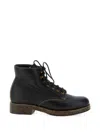 Visvim Virgil Contrast-stitched Leather Ankle Boots In Multi