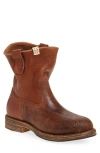 Visvim Wabanaki Folk Boot In Brown