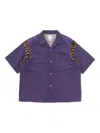 Visvim Wallis Down Shirt In Purple