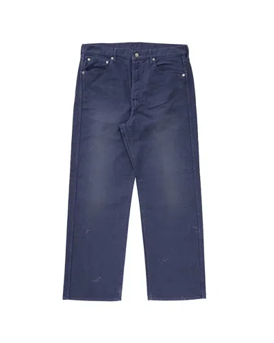 Visvim Wide Jeans In Blue