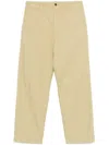 Visvim Wide Leg Chino Trousers Pockets In Neutral