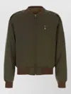 Visvim Olive Green Wool Blend Gunner Down Jacket In Green