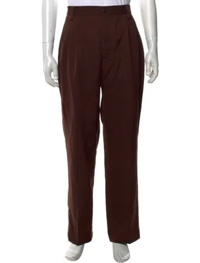 Pre-owned Visvim Wool Dress Pants In Brown